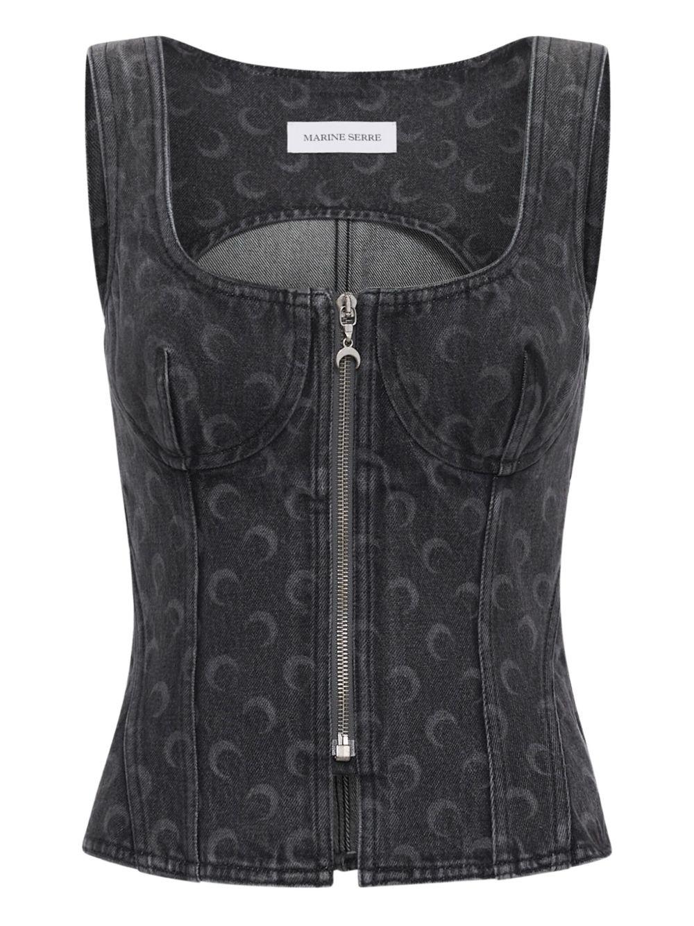 Product image of Regenerated Denim Bustier
