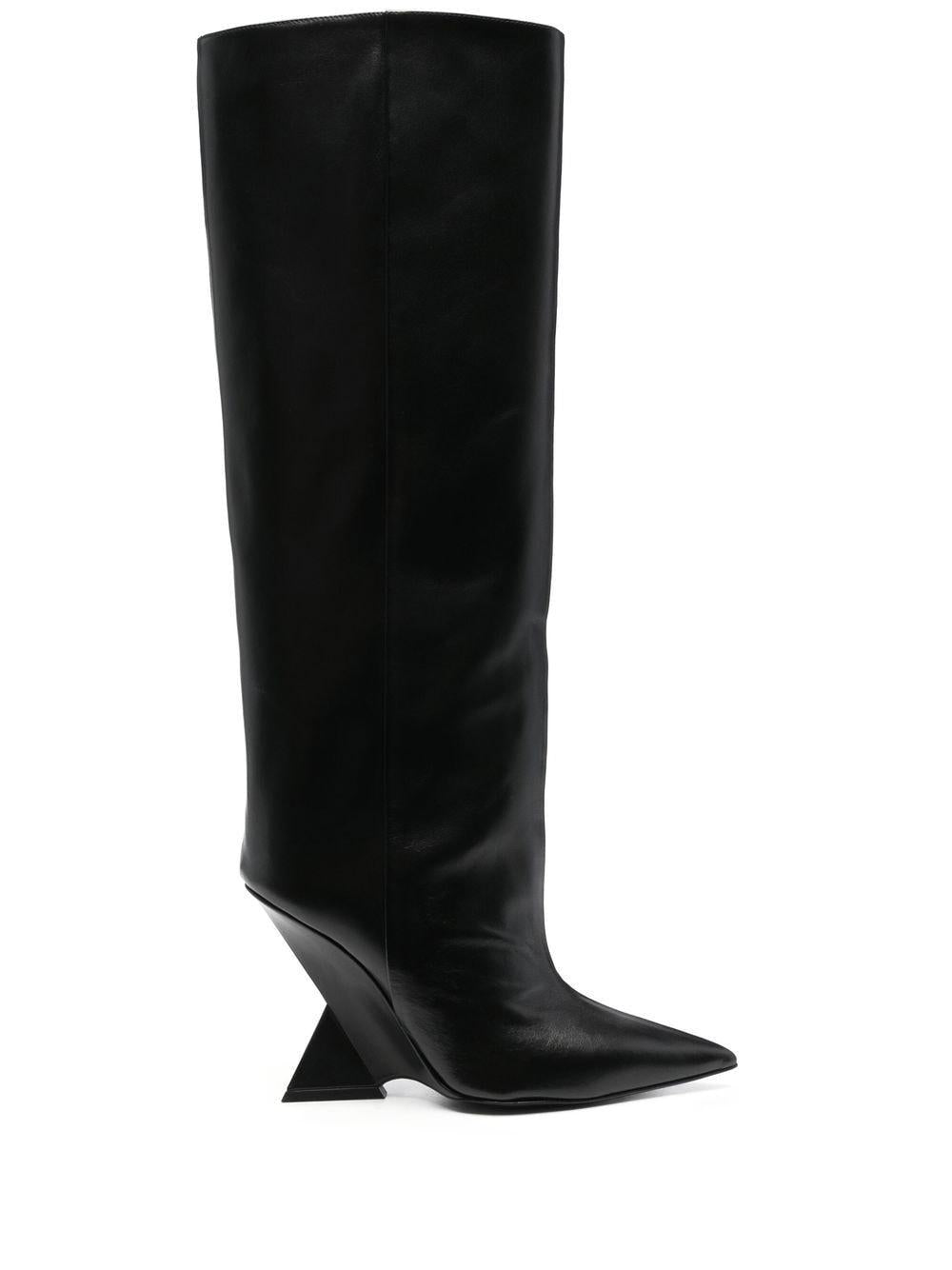 Product image of The Attico Leather High Heel Boots