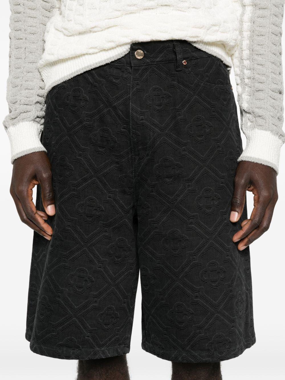 Product photo 2 for product Monogram Laser Denim Shorts