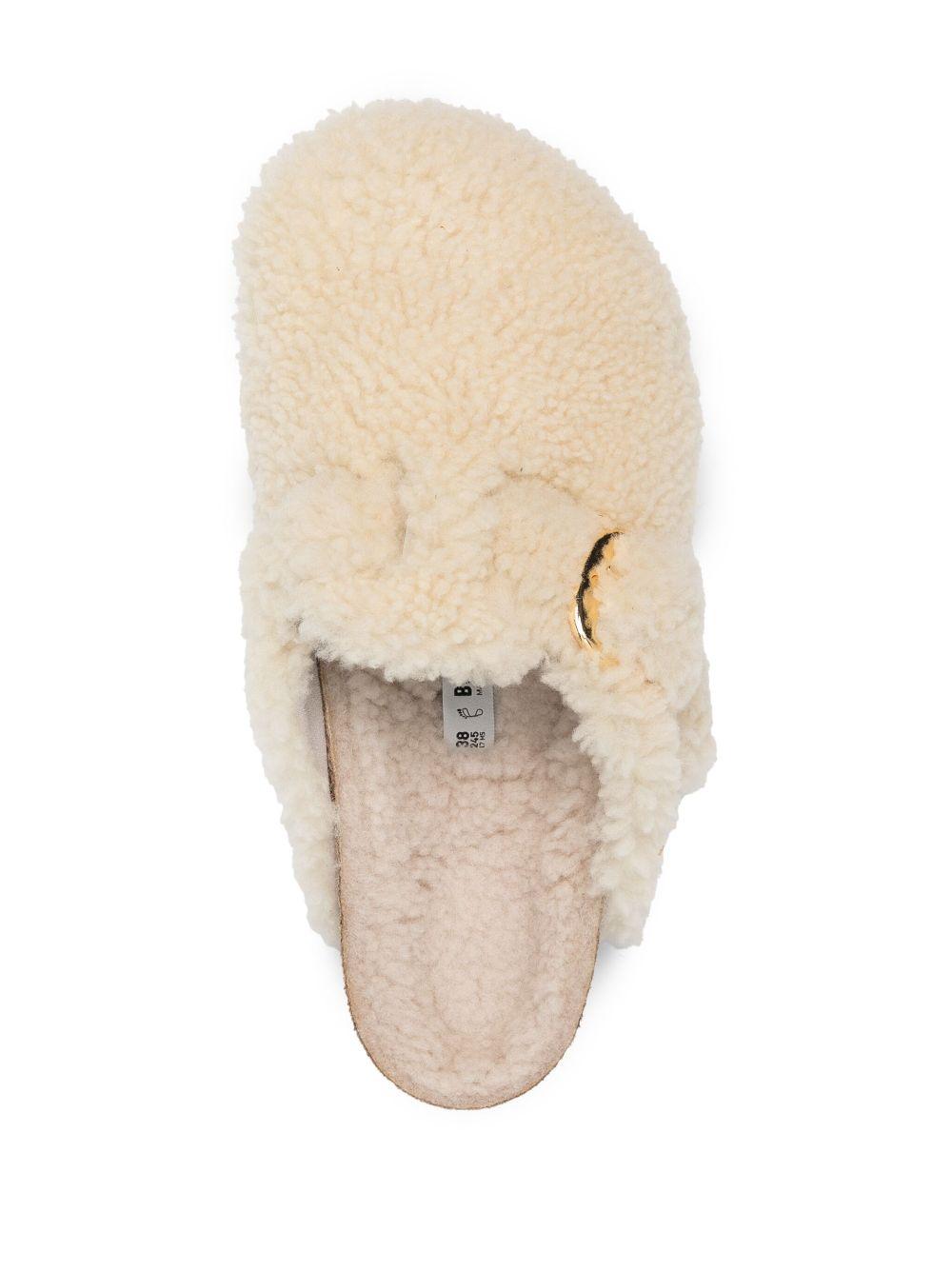 Product photo 3 for product Boston Shearling Eggshell Sandal
