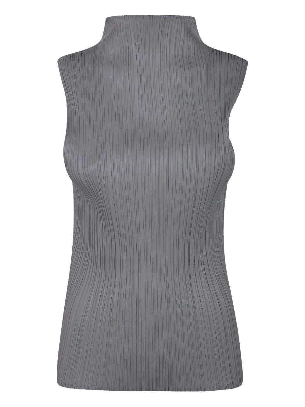 Product image of Sleeveless Basic Collar Top