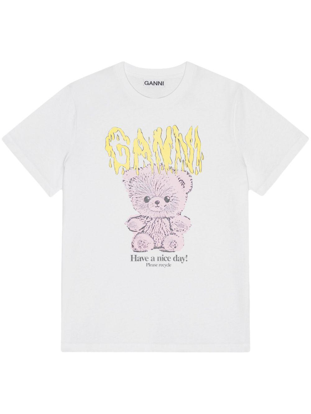 Product image of Basic Cotton Jersey Teddy Relaxed T-shirt