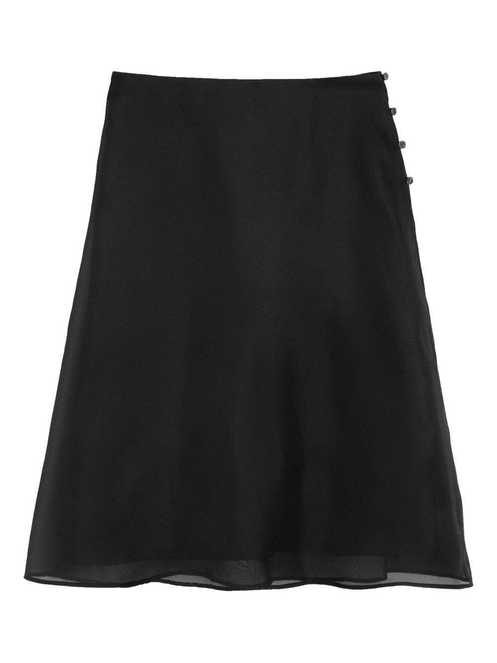 Product image of Midi Sheer Trapeze Skirt