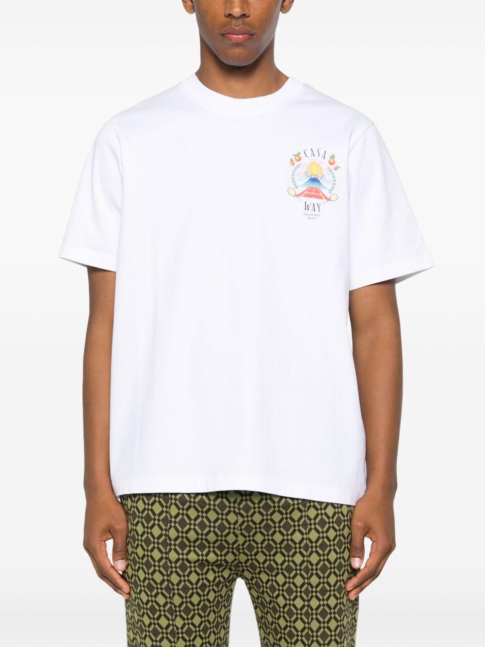 Product photo 3 for product Casa Way Mountain Print T-Shirt