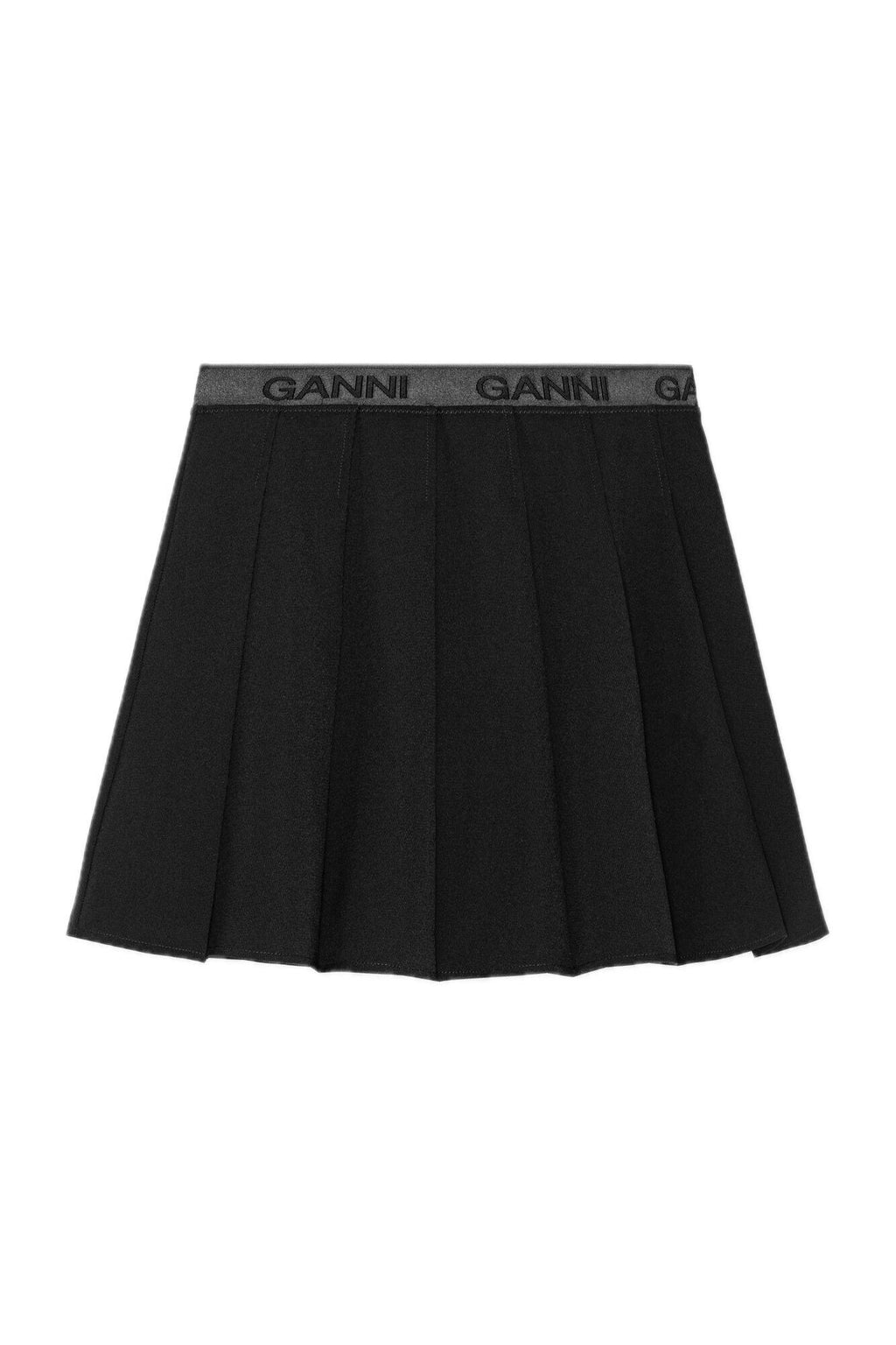 Product image of Twill Pleated Mini Skirt