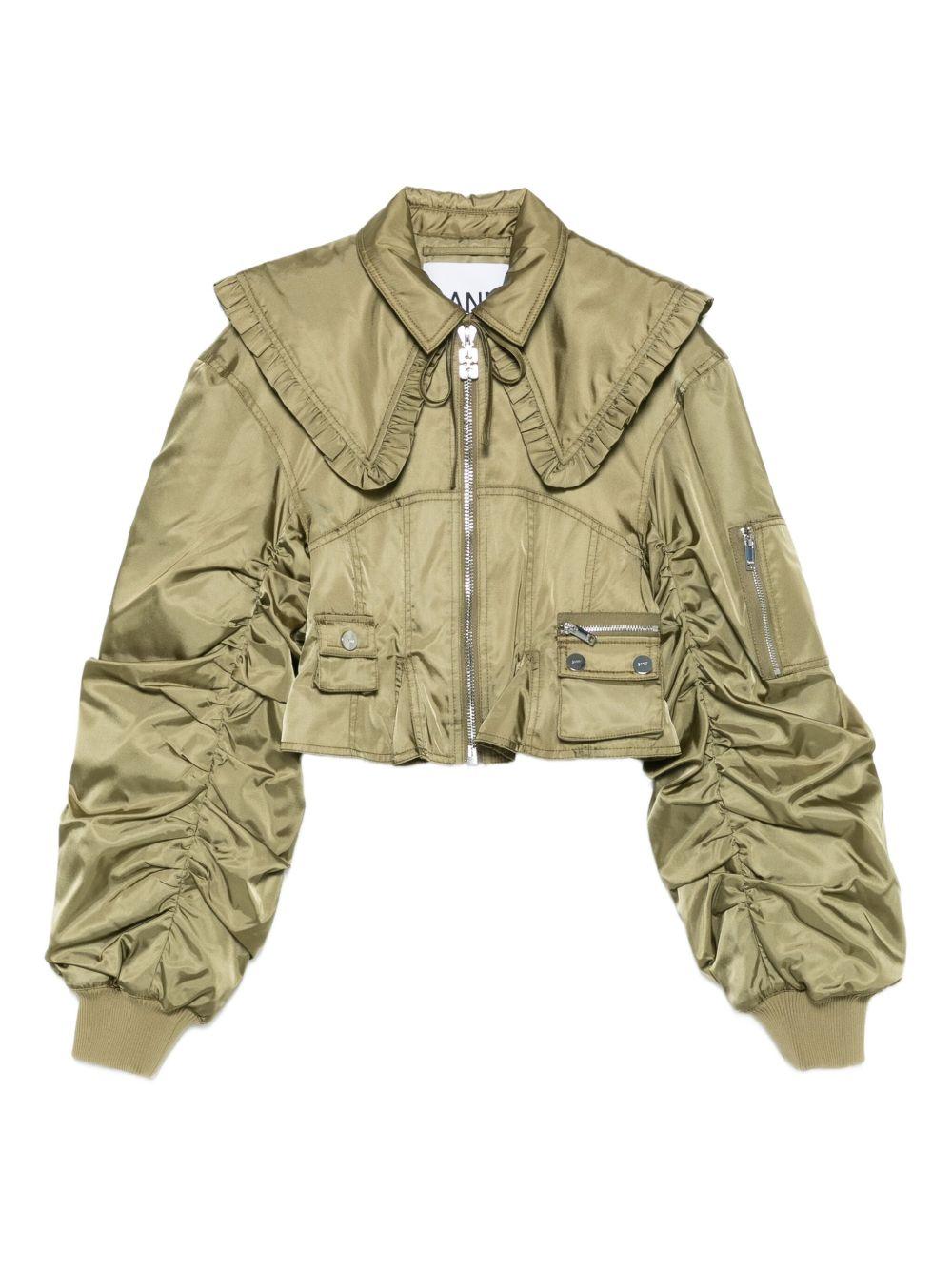 Product image of Duchesse Nylon Fitted Jacket
