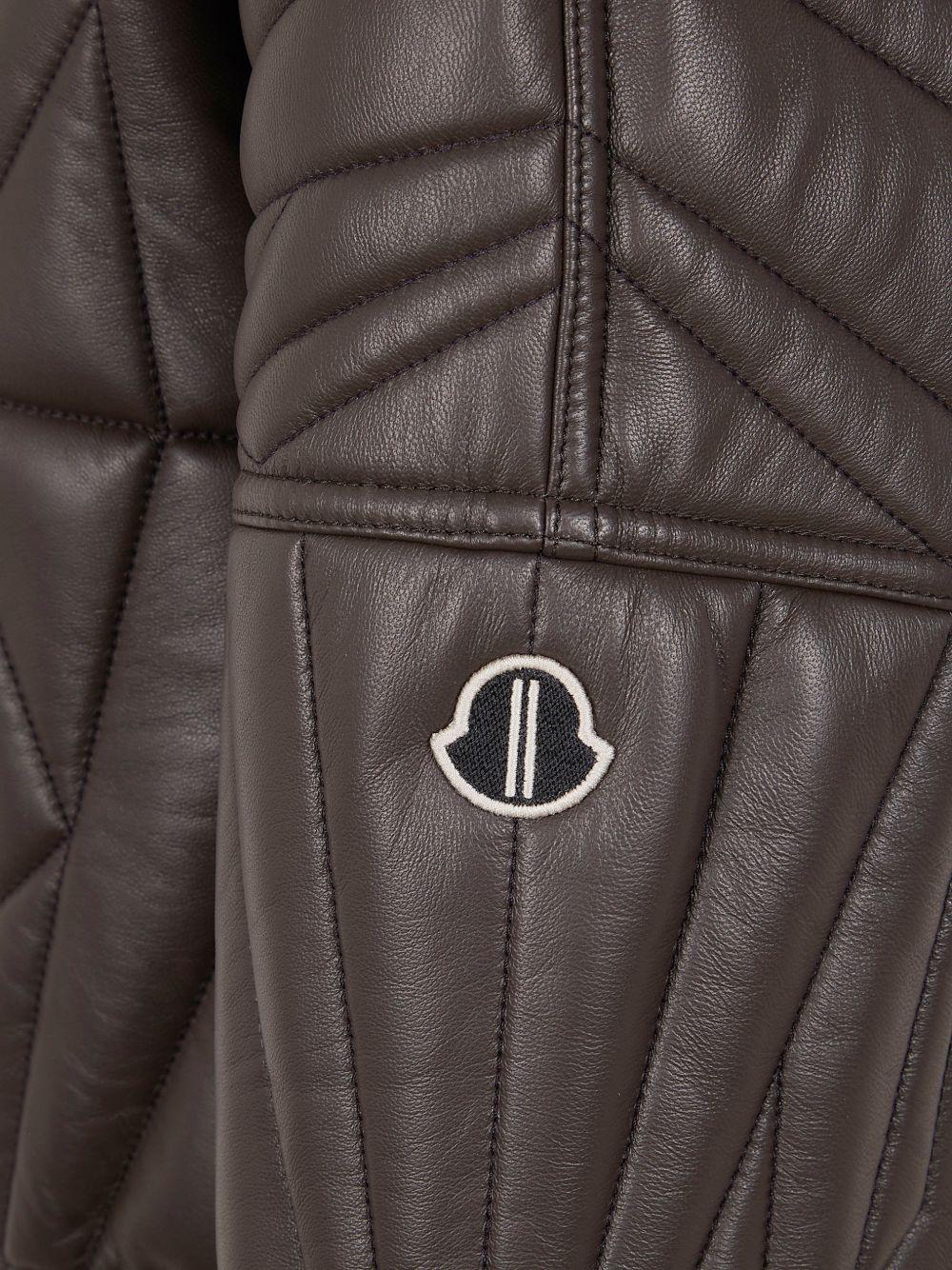 Product image of Geocamo Cropped Leather Jacket