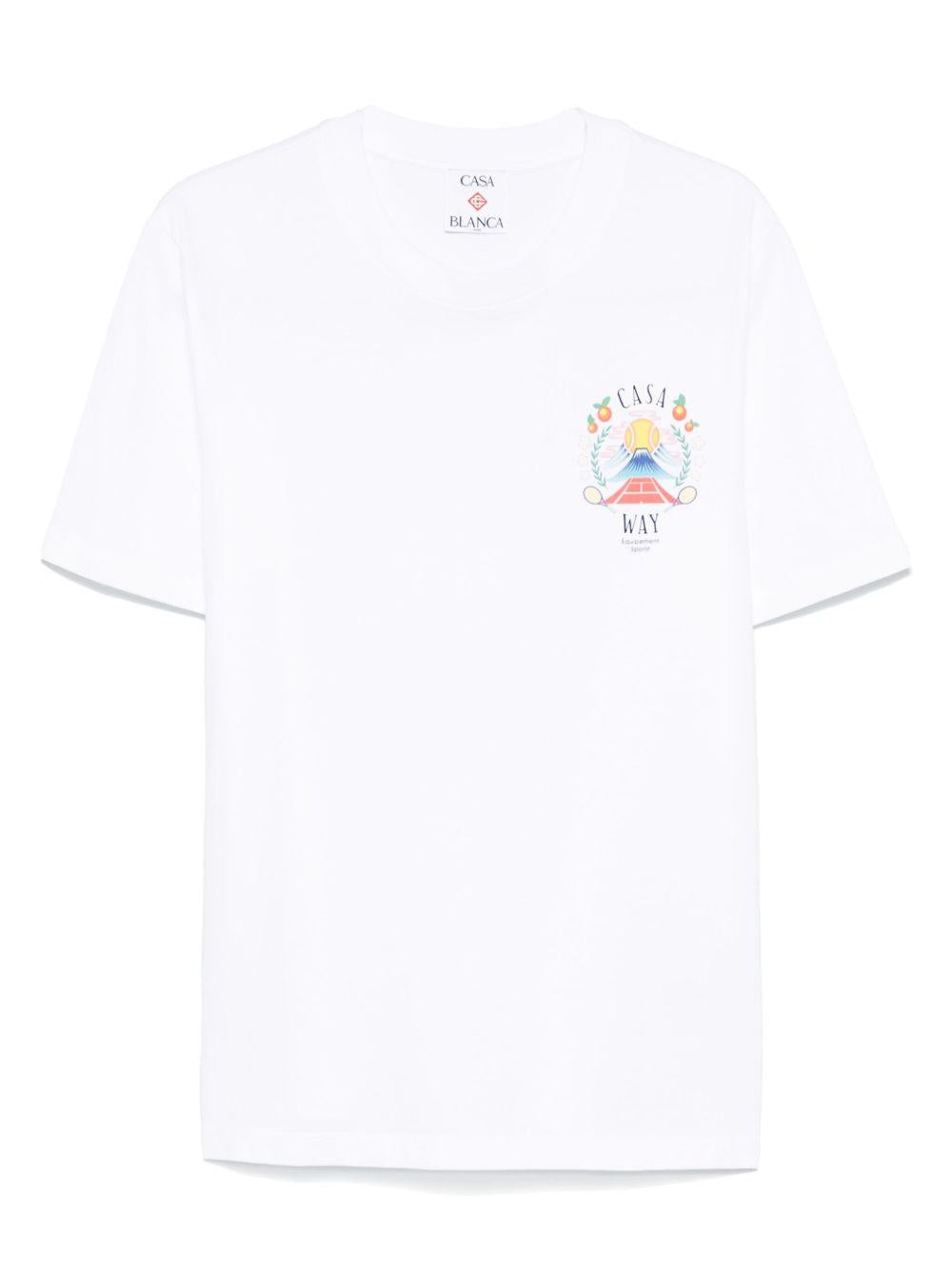 Product photo 1 for product Casa Way Mountain Print T-Shirt