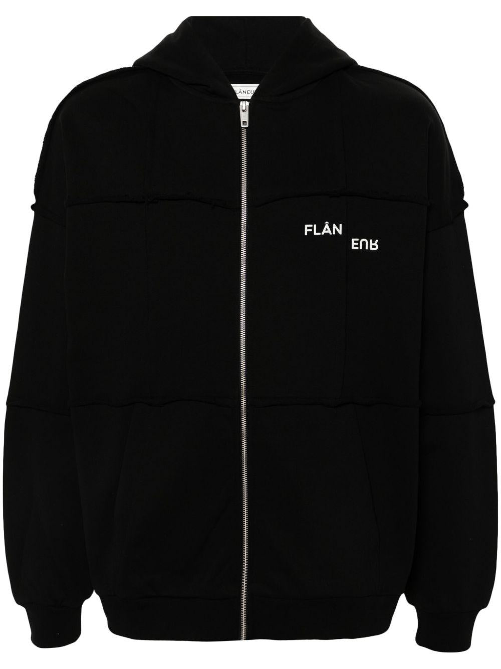 Product photo 1 for product Cut and Sew Zip-Up Hoodie